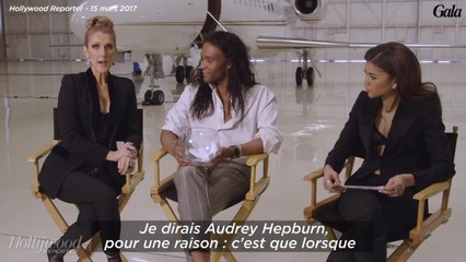GALA VIDEO  - Interview de Celine Dion et de Law Roach lors d'un shooting par le Hollywood Reporter