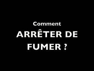 Comment arrêter de fumer ?
