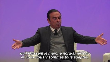 Pour Ghosn, les constructeurs automobiles vont s'adapter à Trump