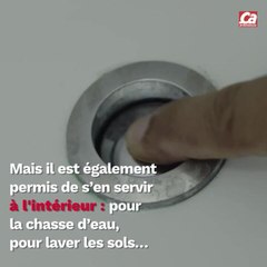 CAM - Peut-on boire l’eau de pluie ?