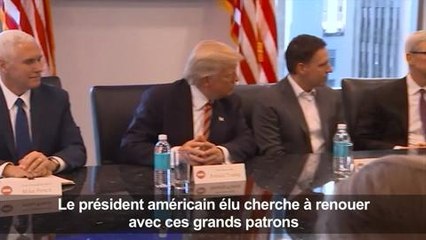 Trump tente de renouer avec la Silicon Valley