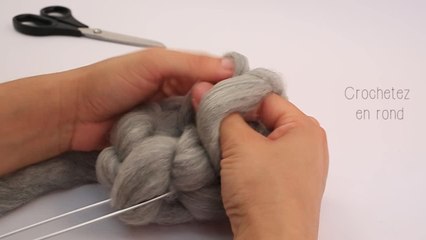 Tuto : Comment faire du crochet avec les doigts