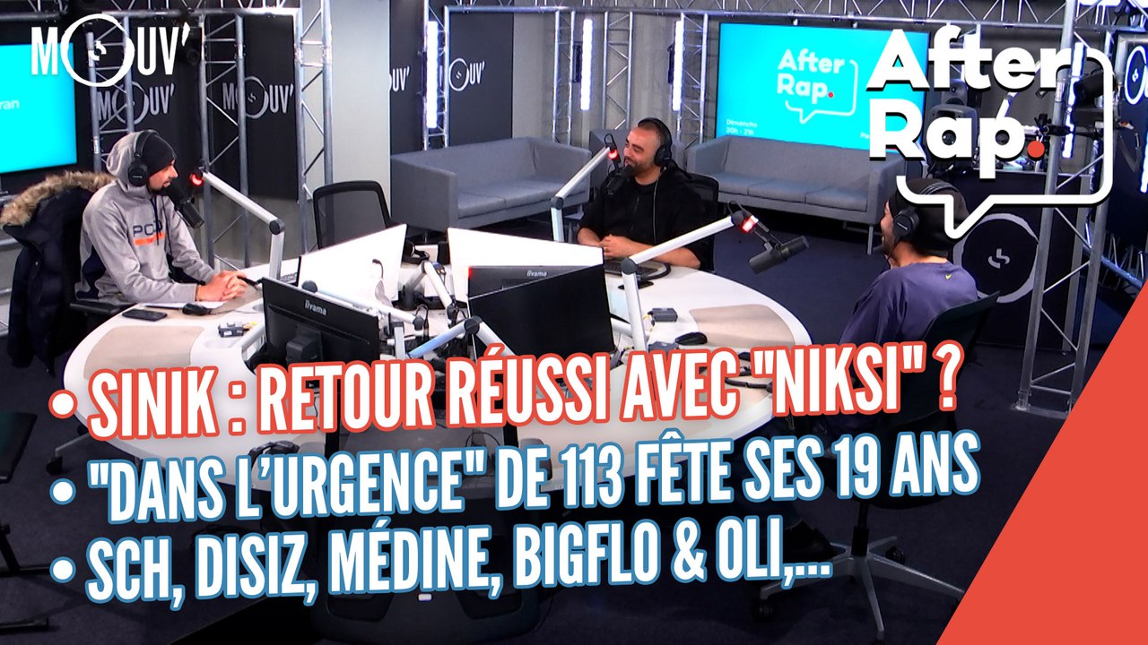 SINIK : retour réussi avec "NIKSI" ? On parle du classique de 113 "Dans l'urgence", SCH, Disiz...