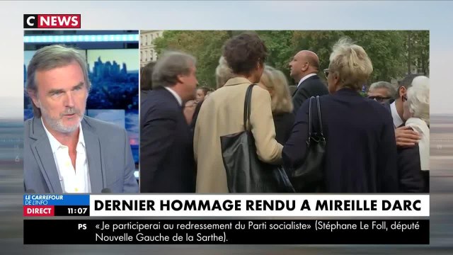 GALA VIDEO - Claire Chazal, Marc Olivier Fogiel, hommage à Mireille Darc