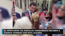 El verdadero CIS andaluz: cordobesas reciben a Juanma Moreno con esta alegría