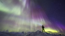 Laponie : le ballet des aurores boréales en vitesse réelle [GEO]