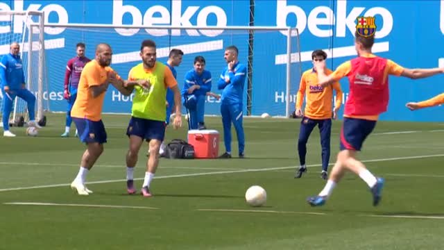 El Barça comienza a preparar el partido del domingo en Liga ante el Levante