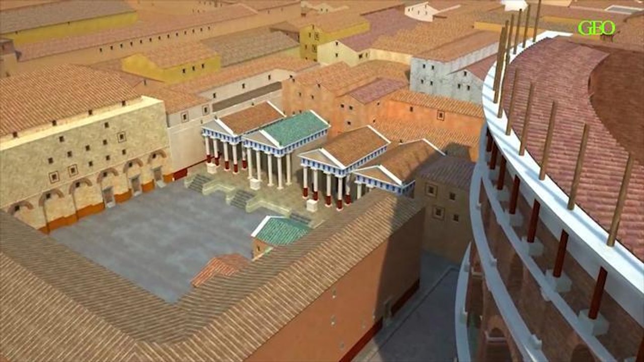 Bienvenue à Ostia Antica, l'ancien port de la Rome antique reconstitué en 3D [GEO]