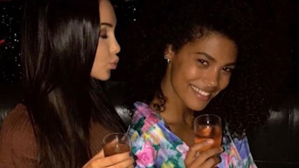 GALA VIDEO - Nabilla et Tina Kunakey, la petite-amie de Vincent Cassel, sont très amies