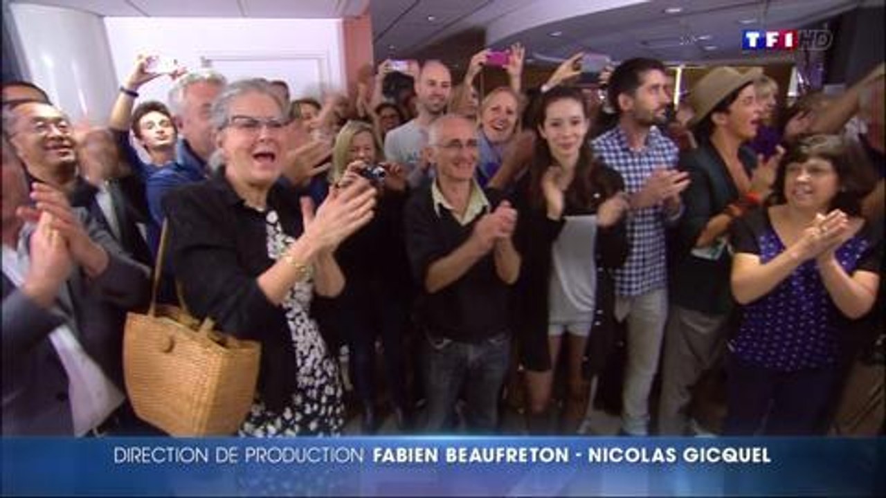 Claire Chazal quitte TF1 sous les applaudissements