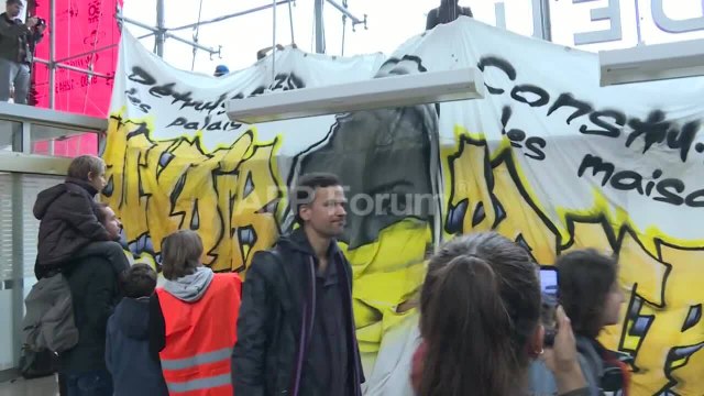 Climat: une occupation donne le coup d'envoi des actions d'Extinction Rebellion