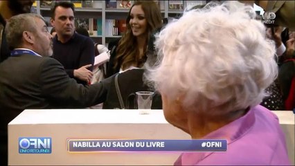 Quand Claude Sarraute rencontre Nabilla au Salon du livre