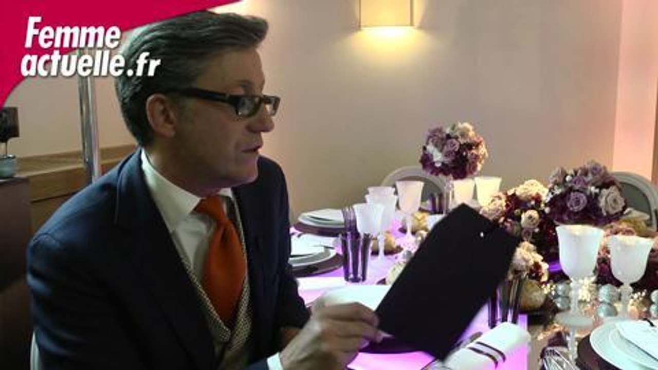 Femme actuelle - Déco de Table - Les astuces de Jean-Louis Blais