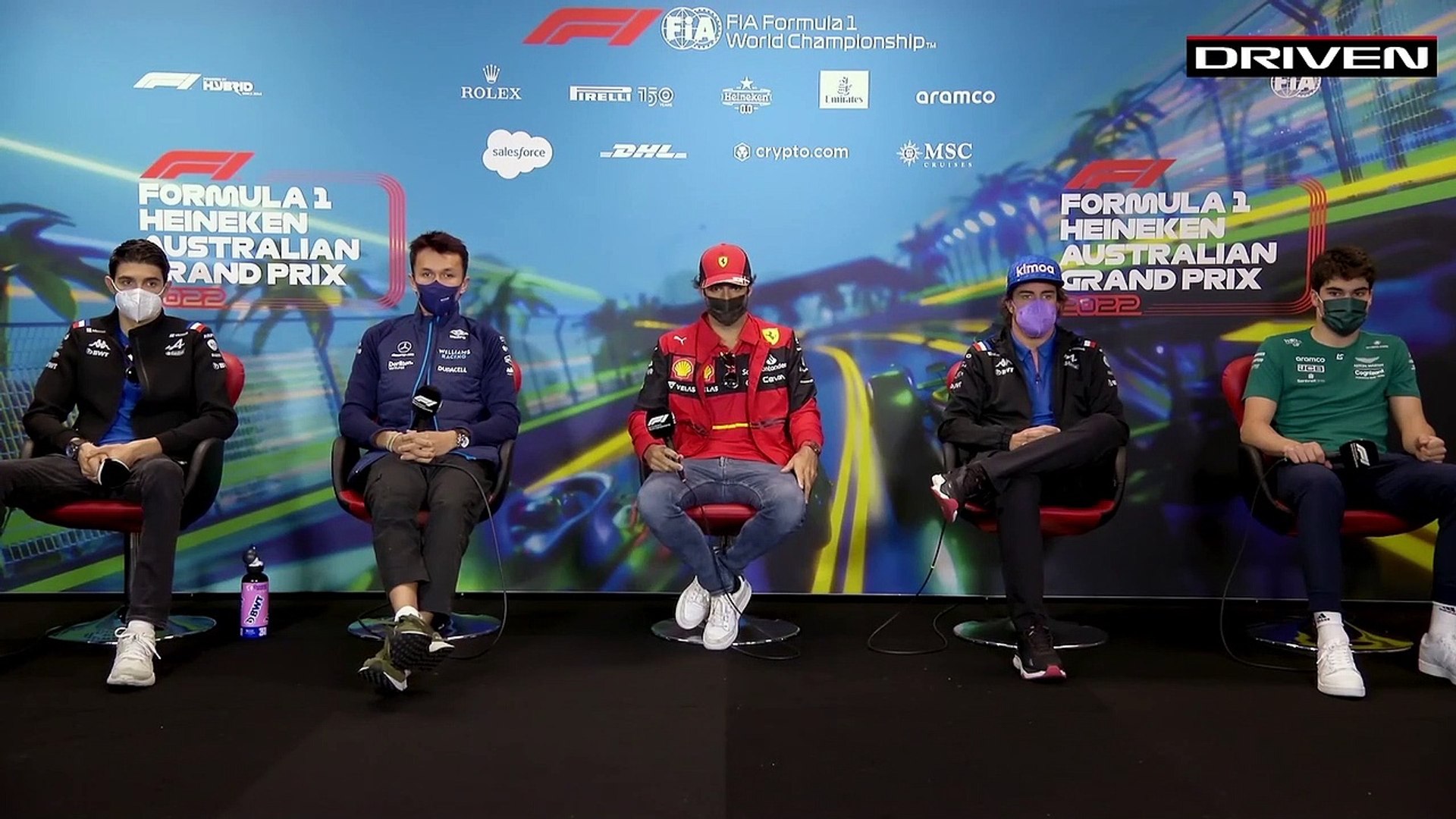 F1 2022 Australian GP - Drivers' Press Conference - video Dailymotion