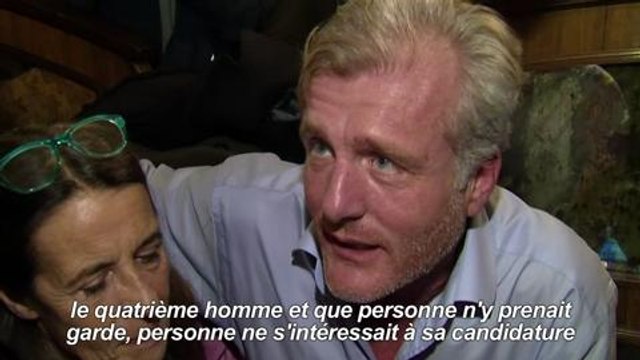 Réactions de joie chez les soutiens de F. Fillon