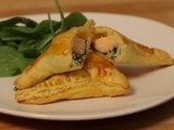 Recette de feuilletés de Saumon de Norvège, épinard et ricotta