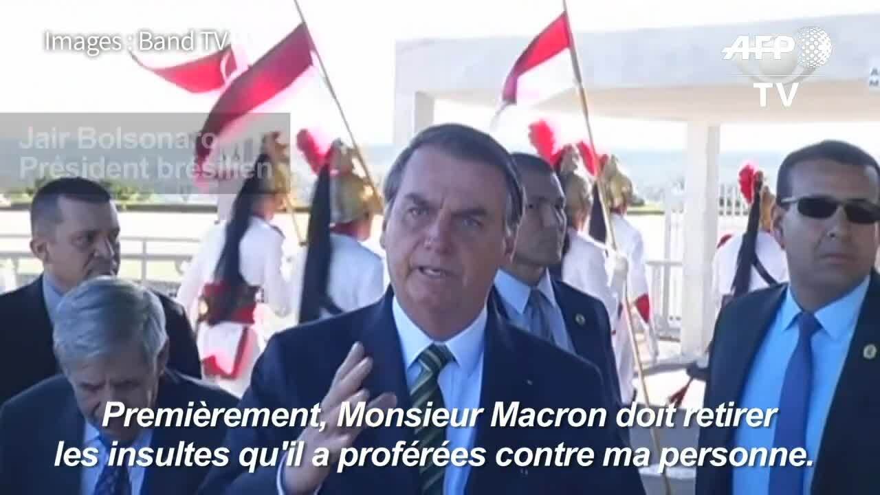 Feux en Amazonie: Bolsonaro accepte finalement une aide financière de l'étranger