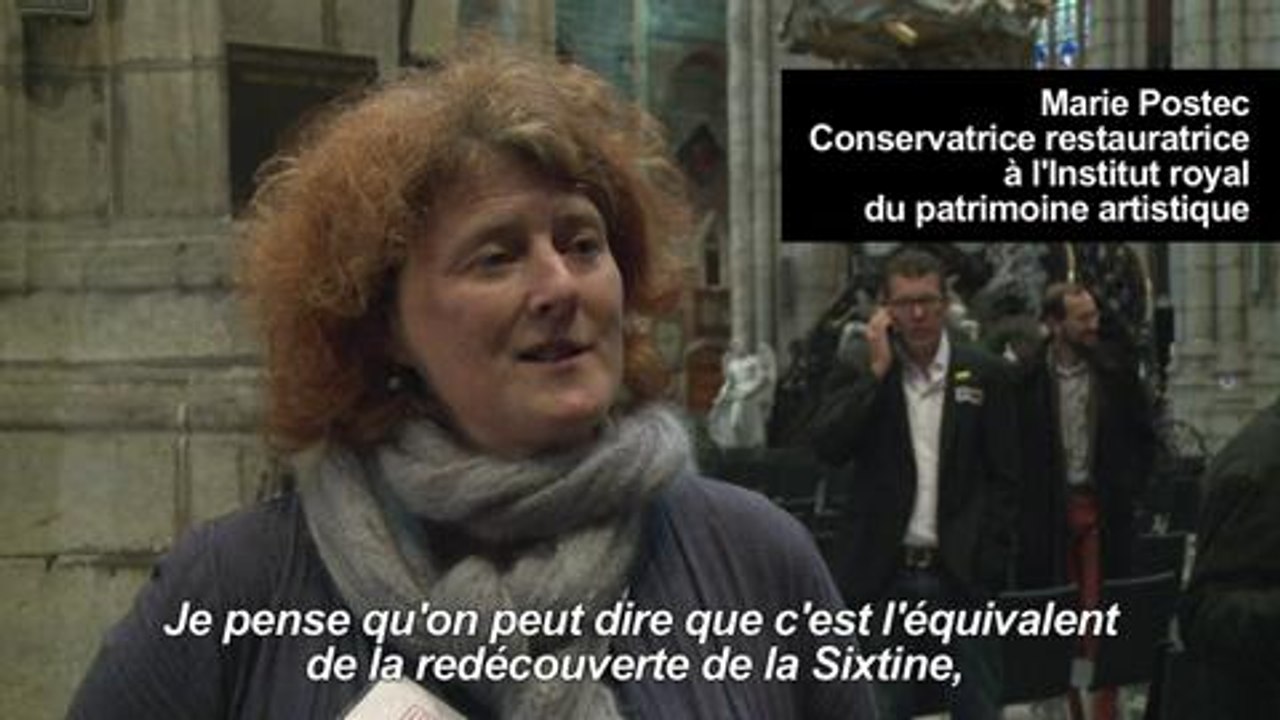 A Gand, "l'Agneau Mystique" des van Eyck a été restauré