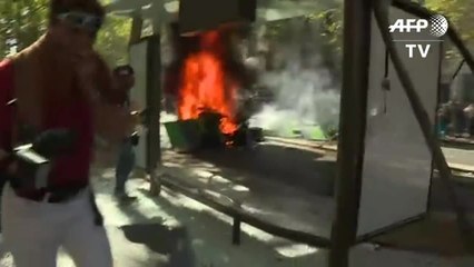 Marche pour le climat à Paris: black blocs, violences et confusion