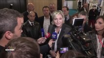 GALA VIDEO - Marine Le Pen évite les journalistes de Quotidien : 