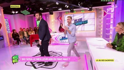 Benoît Dubois épile Aymeric Bonnery en direct dans le Mad Mag