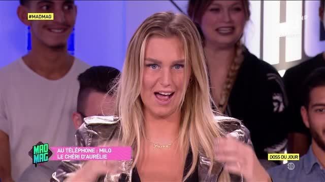 Aurélie Van Daelen fait sa demande en mariage en direct du Mad Mag