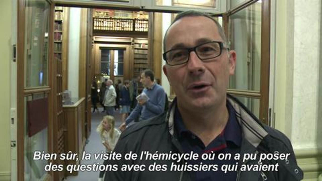 Journées du patrimoine: visite de l'Assemblée Nationale
