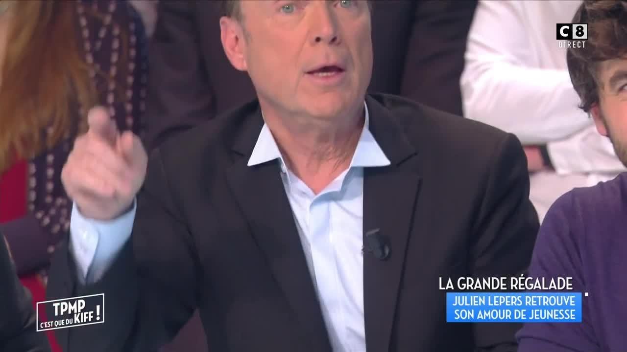 Julien Lepers retrouve son premier amour dans Touche pas à mon poste