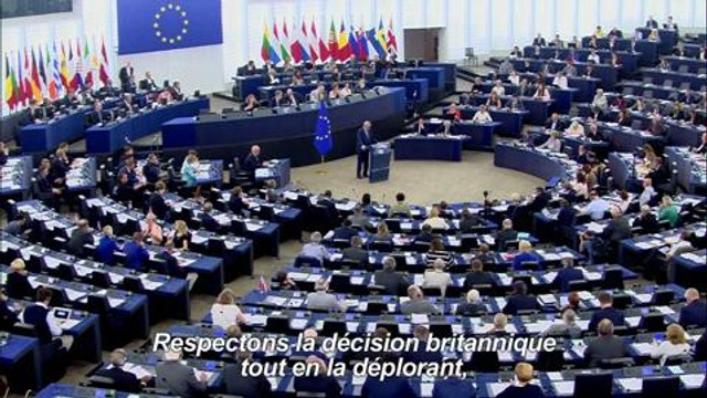 Juncker assure que l'UE survivra au Brexit