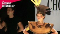 Salon du chocolat : le défilé des robes 2012