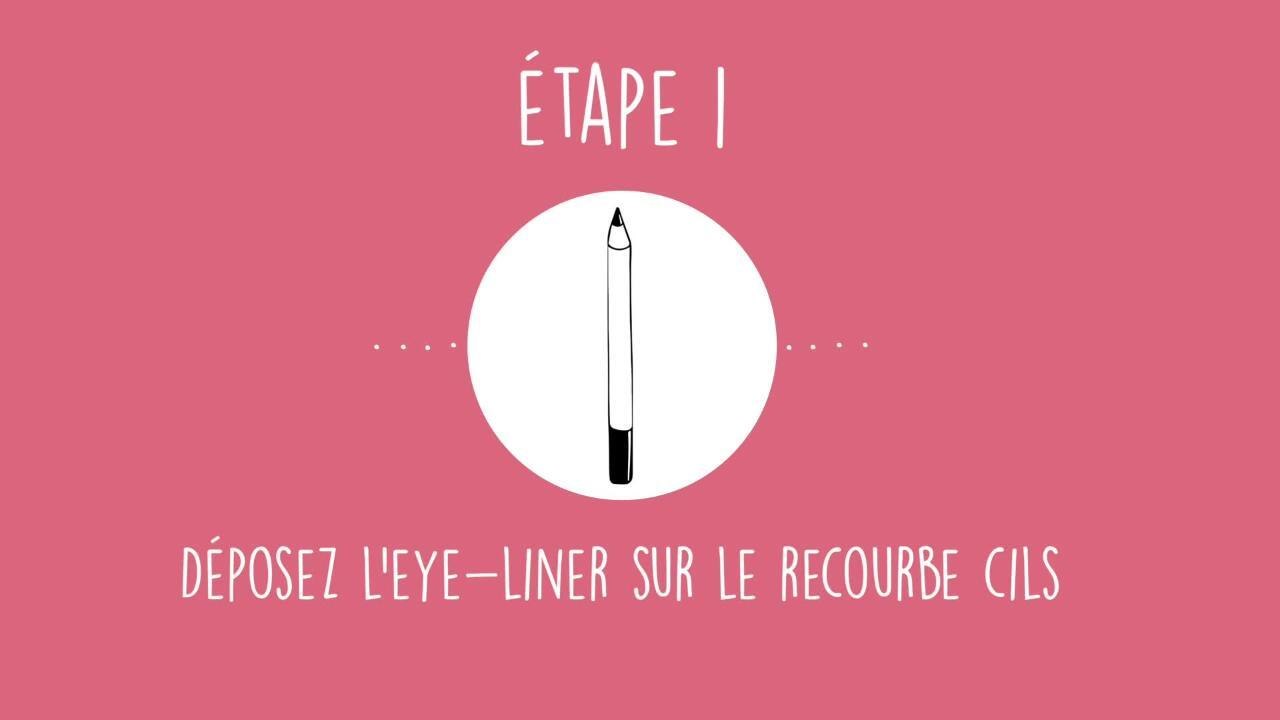 VIDEO Beauté : un trait d’eye-liner parfait grâce au recourbe-cils