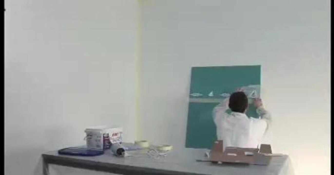 Réaliser une frise au pochoir