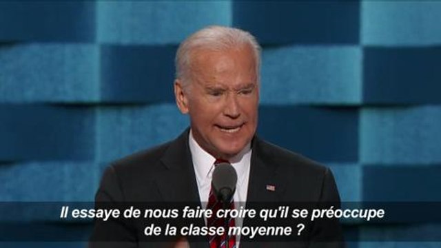 USA: Donald Trump ? Il n'y connaît rien ! , martèle Joe Biden