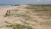 Nigeria: nettoyage de la plus grande plage de Lagos jonchée de plastique