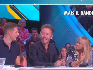 Matthieu Delormeau en erection après avoir reçu une claque de Jean-Luc Lemoine