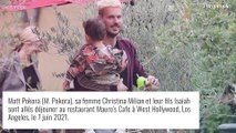 M. Pokora papa : tendre moment à la piscine avec son fils Isaiah, sous la chaleur de Los Angeles !