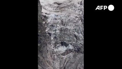 Un glacier du Mont Blanc sur le point de s'effondrer en Italie