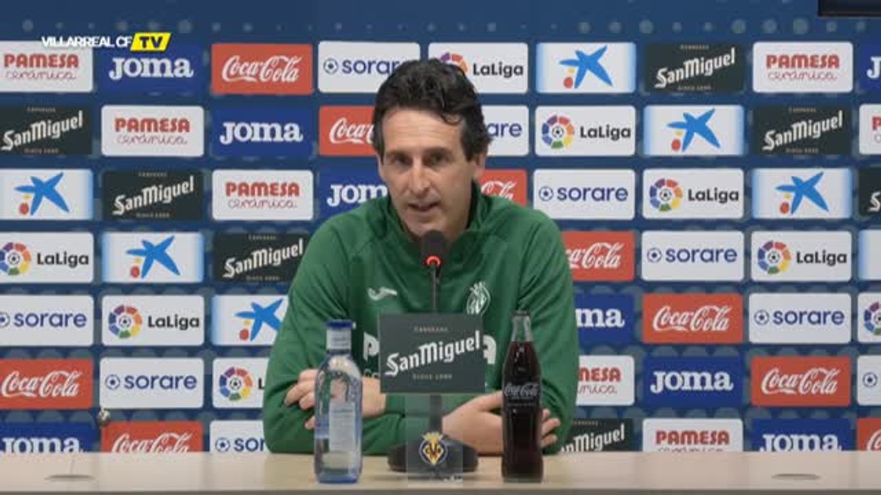 Emery anuncia rotaciones ante el Athletic: "Vamos a necesitar alternativas"