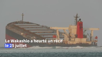 Maurice: le temps presse pour pomper le carburant du bateau échoué