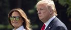 GALA VIDEO - La réaction étonnante de Melania Trump après une question gênante à son mari