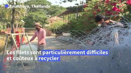 Thaïlande: des filets de pêche recyclés pour lutter contre le covid-19