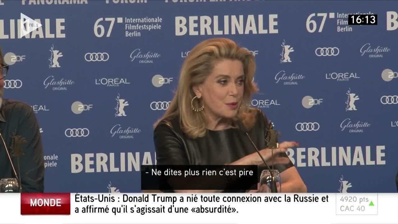 Catherine Deneuve remet en place une journaliste qui tacle son dernier film