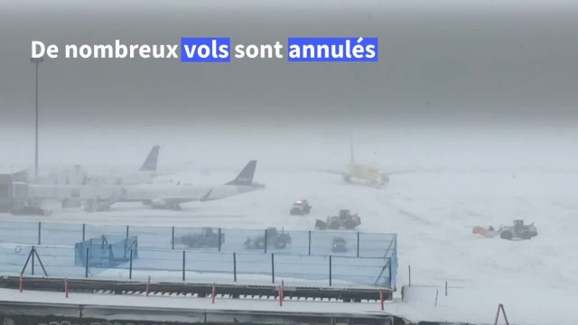 Le Nord-Est des Etats-Unis se réveille sous la neige