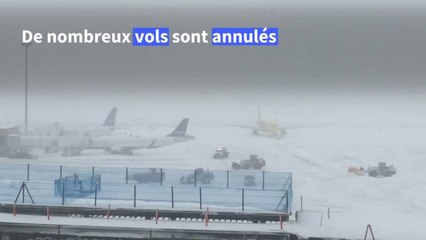 Le Nord-Est des Etats-Unis se réveille sous la neige