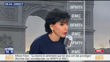 Rachida Dati a l’origine des révélations sur François Fillon ? Elle répond