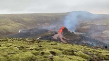 En Islande, un volcan en éruption dans un secteur endormi pendant huit siècles