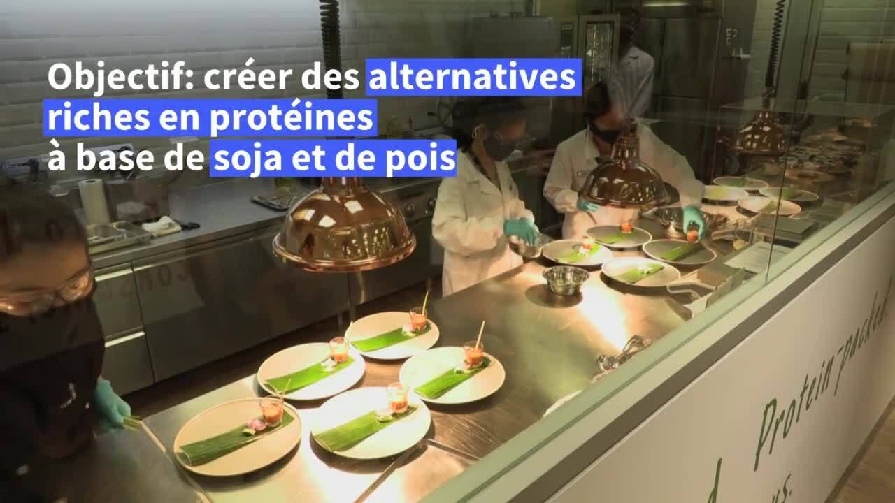 Satay végétarien: un laboratoire expérimente des plats asiatiques sans viande