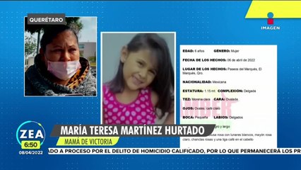 Vicky, de seis años, salió a la papelería y ya no volvió a casa