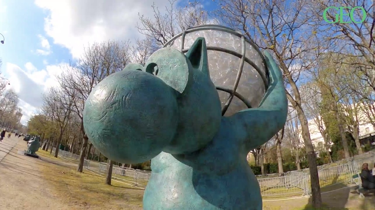 L'exposition Le chat déambule de Philippe Geluck prend place aux Champs-Elysées