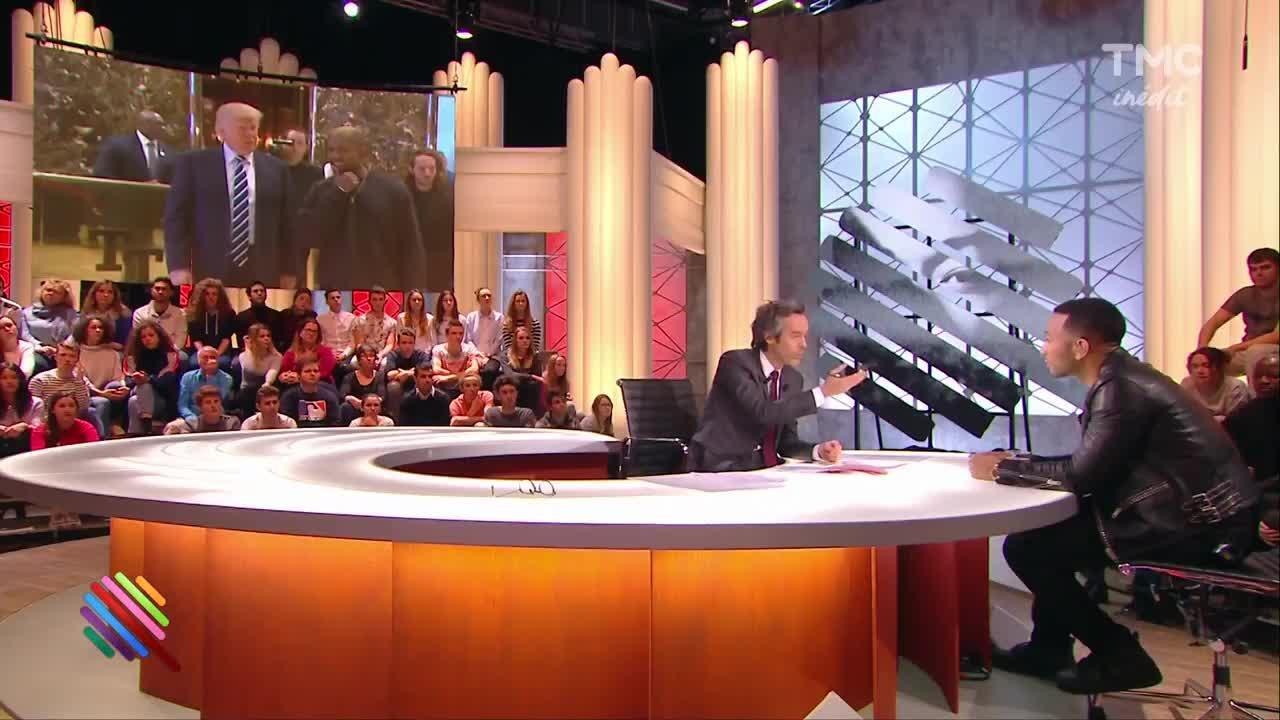 Quotidien : John Legend confie à Yann Barthès qu'il est "déçu" de Kanye West